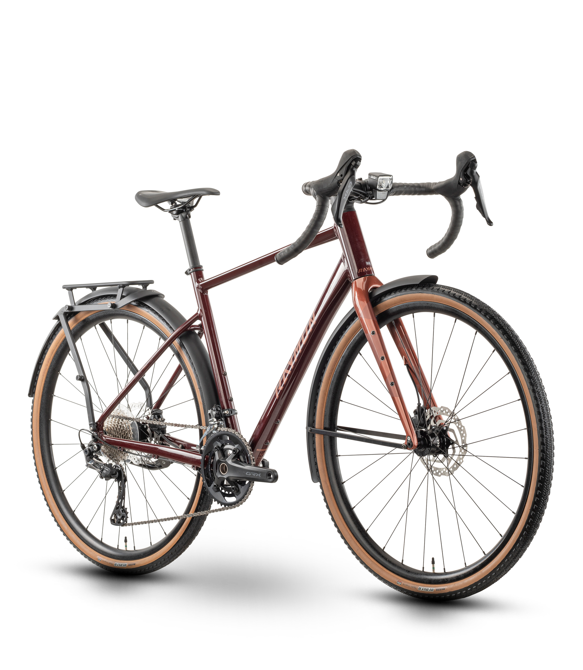 Raymon Territ Pro Street kastanjebruin/steenrood
