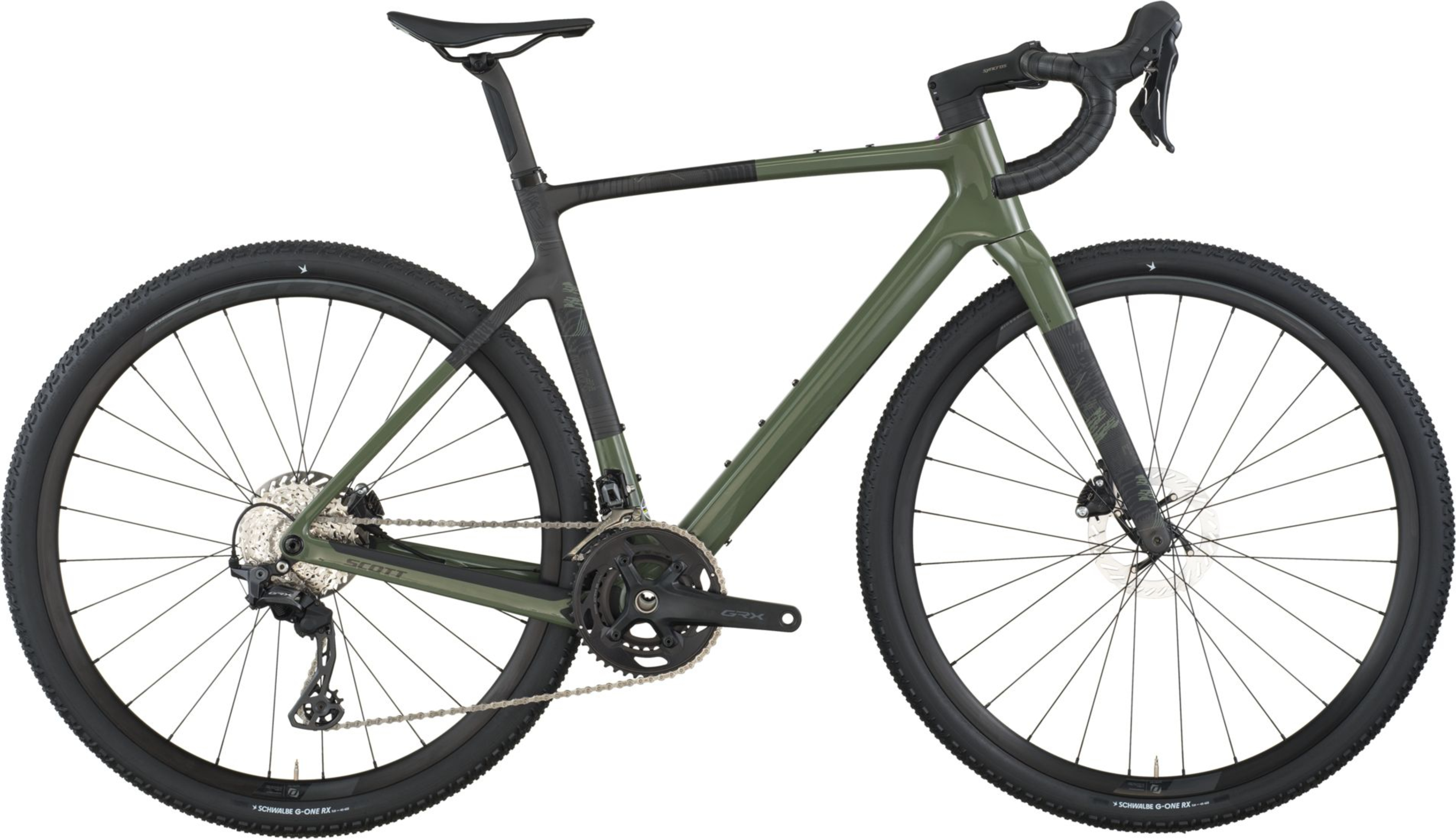 Scott Addict Gravel 40 wengé groen
